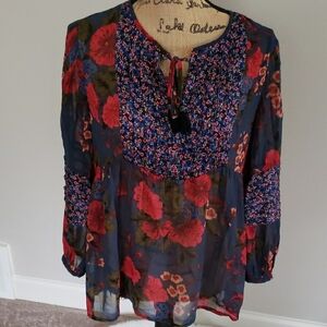 Floral Boho Blouse